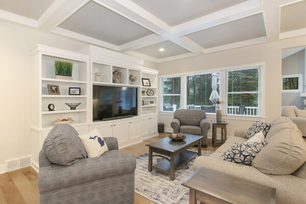 Crisp Retreat Interior | David Bos Homes