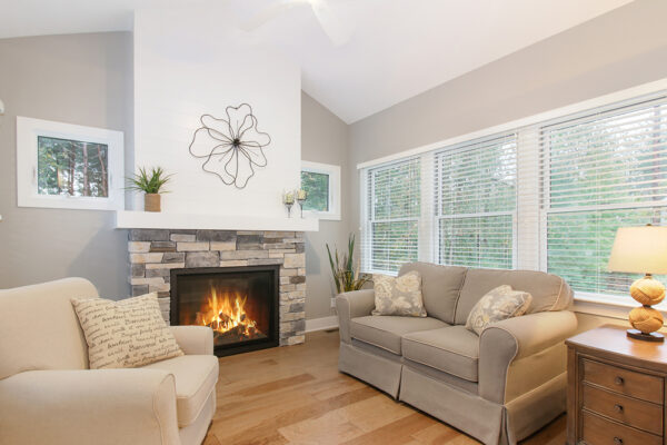 Crisp Retreat Interior | David Bos Homes