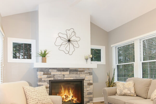 Crisp Retreat Interior | David Bos Homes