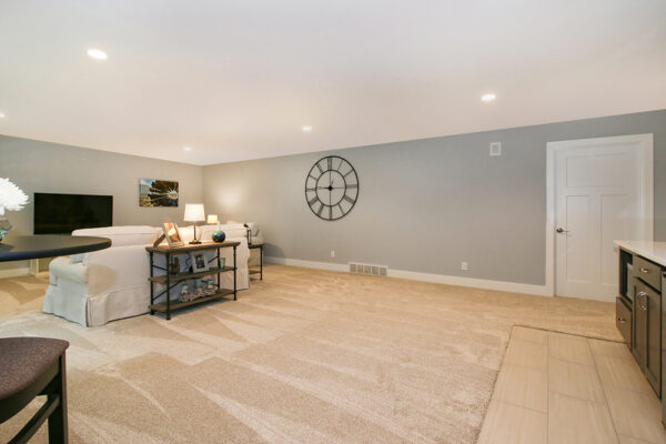 Crisp Retreat Interior Living Room 2 | David Bos Homes