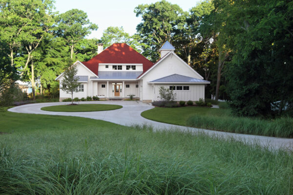 Lighthouse Front of House | David Bos Homes