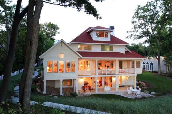 Lighthouse Exterior | David Bos Homes