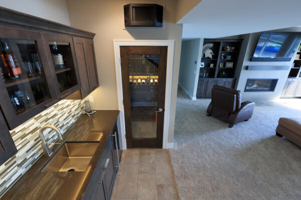 Lake House Interior | David Bos Homes