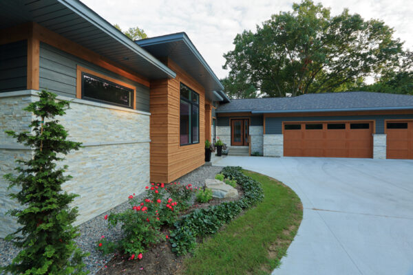Lake House Exterior | David Bos Homes