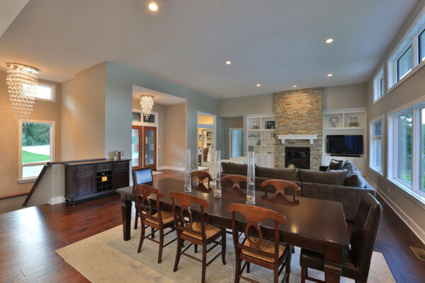 Lake House Interior | David Bos Homes