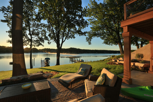 Lake House Exterior | David Bos Homes
