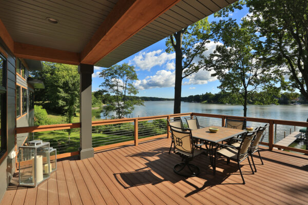 Lake House Exterior | David Bos Homes